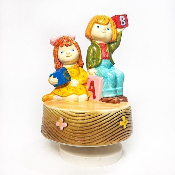 Gorham Happy Kids Vintage Music Box - Picture 1 of 8
